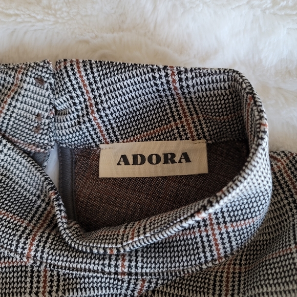 Plaid Wrap Skirt Dress - Picture 4 of 6